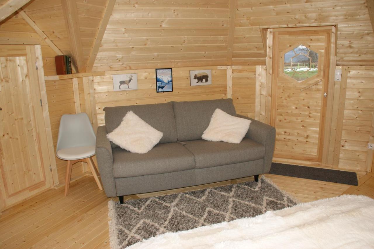 Les Cabanes Du Grand Nord Pradines  Exteriér fotografie