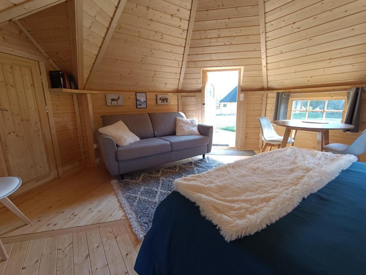 Les Cabanes Du Grand Nord Pradines  Exteriér fotografie